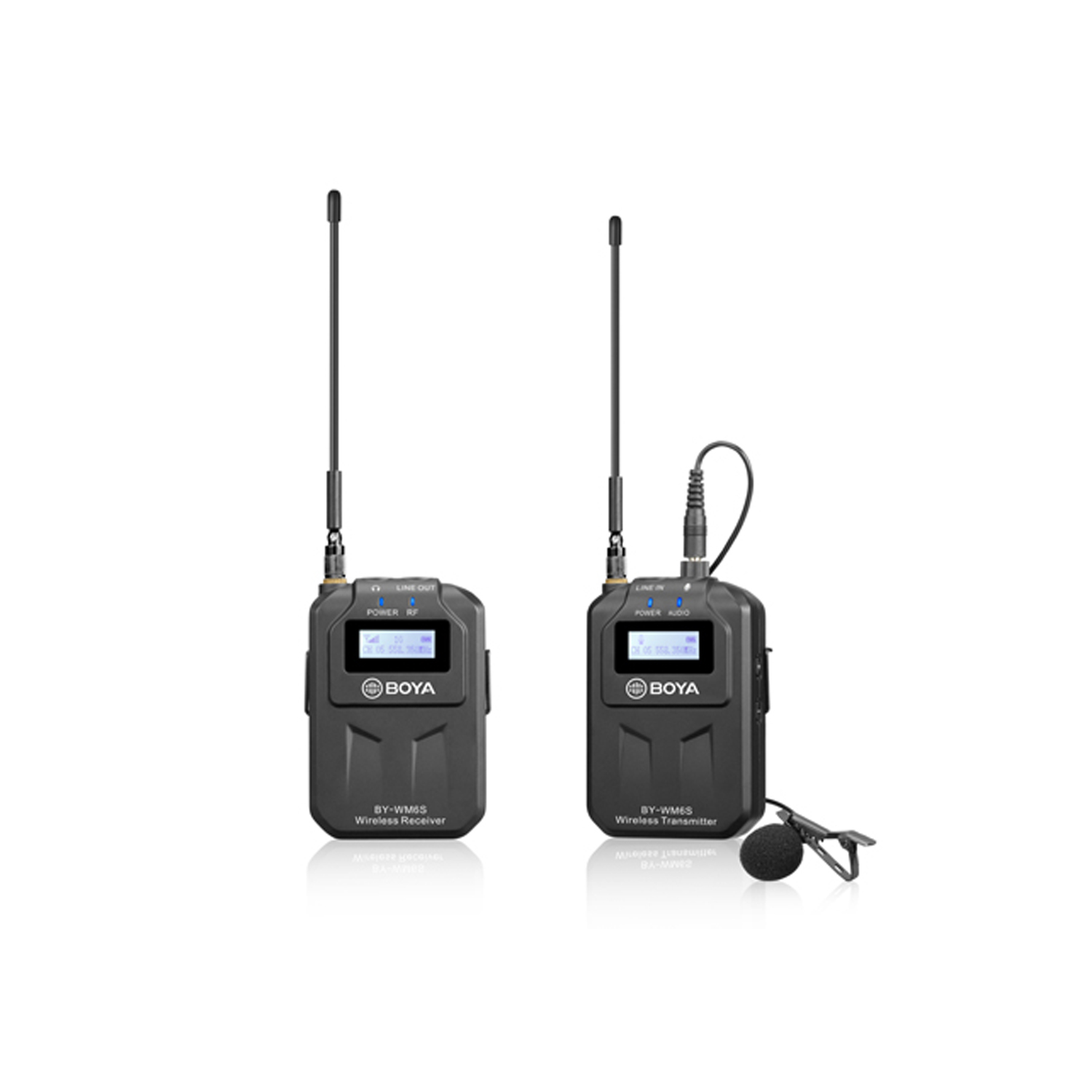 BY-WM6S UHF Wireless Microphone System