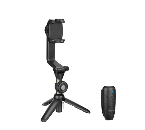 BY-X1U Single-Axis SmartphoneGimbal & Wireless Microphone System