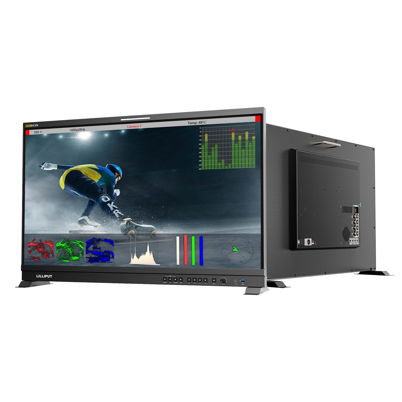 Q31-8K 31.5 inch 8K 12G-SDI professional broadcast production studio monitor