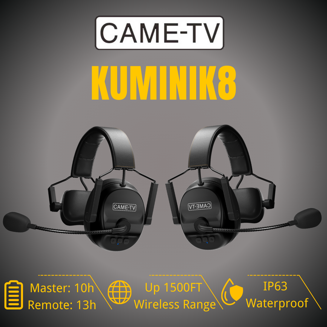 Came TV Kuminik8 InterCom System for Events, Broadcasting